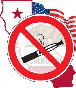 La Californie contre l'e-cigarette