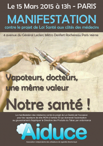 Vapoteurs, docteurs, une même valeur... notre santé!