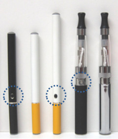 Boutons de cigarettes électroniques